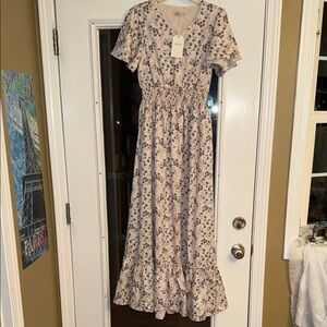 Floral Print Inherit Maxi Dress S